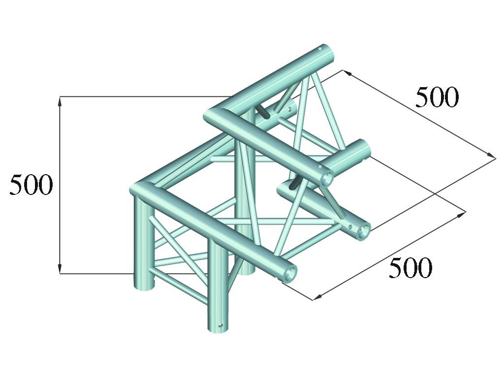 ALUTRUSS TRILOCK 6082AL-32 3-Weg-Ecke links-2