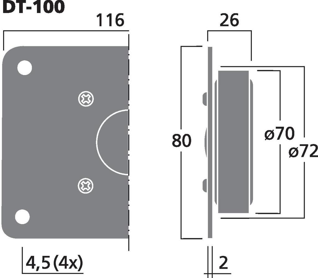 Monacor DT-100