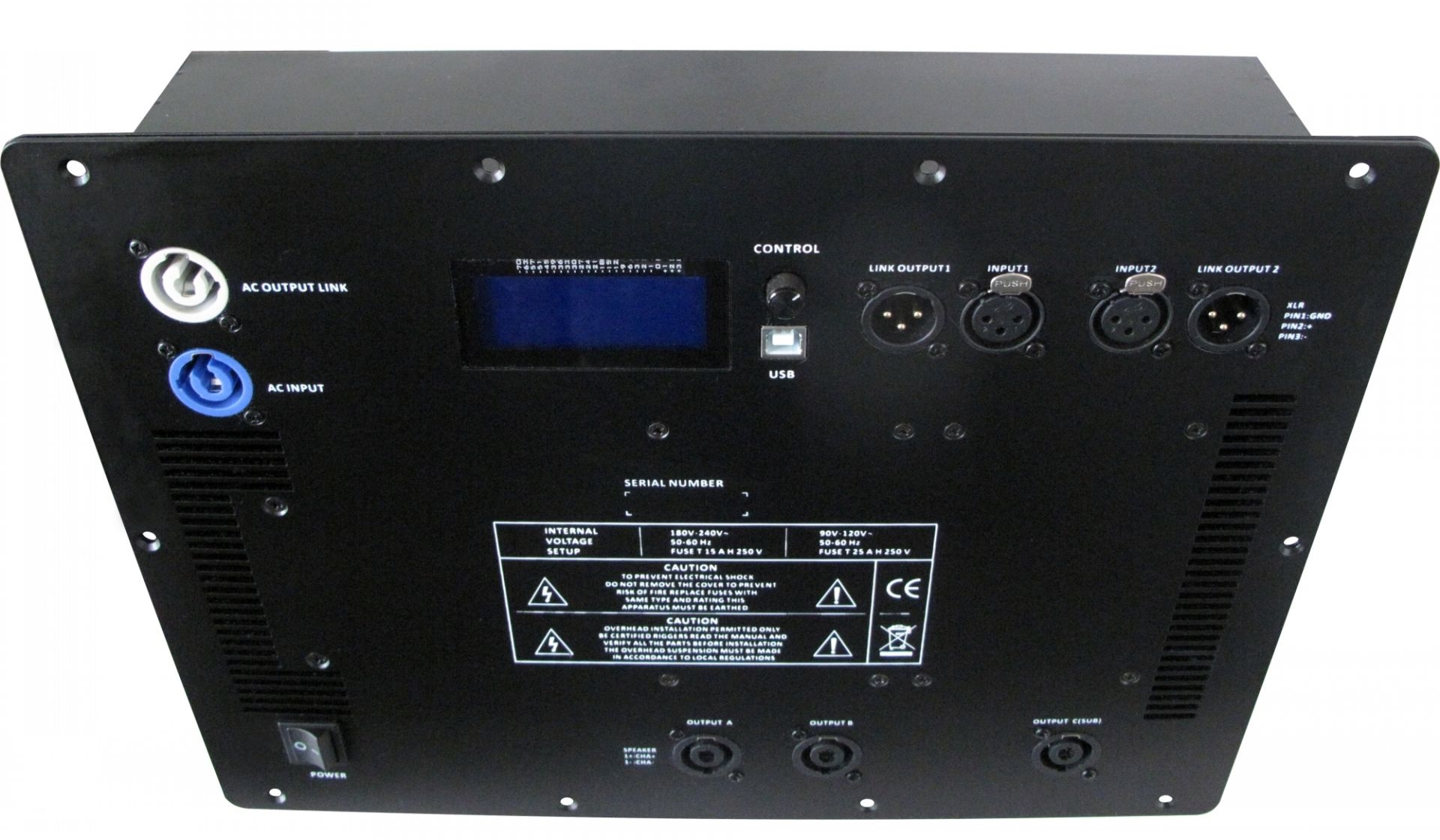 GISEN Audio M80.12 3-Kanal 2.1 DSP Class-D Verstärkermodul