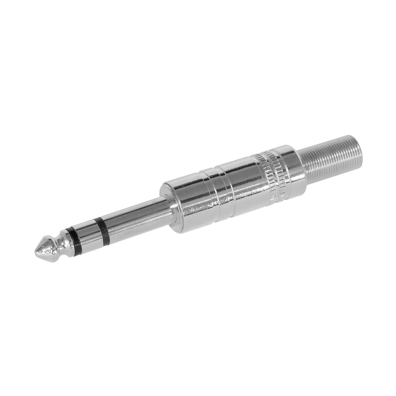 6,3mm Klinkenstecker Stereo Metall BLANKO 6,3mm Klinkenstecker Stereo Metall BLANKO