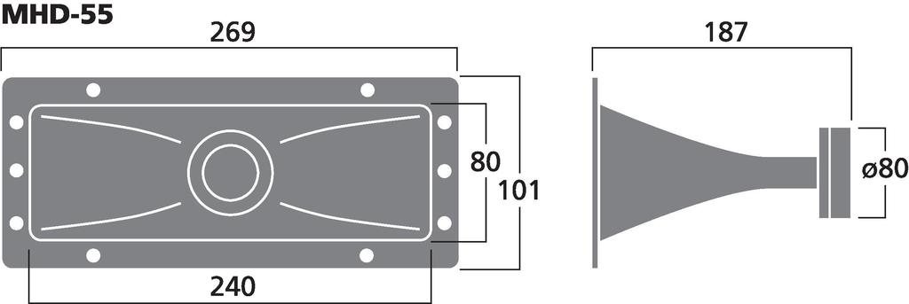 Monacor MHD-55