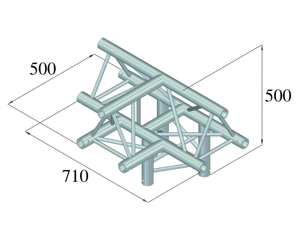 ALUTRUSS TRILOCK 6082AT-43 4-Weg-Stck-1