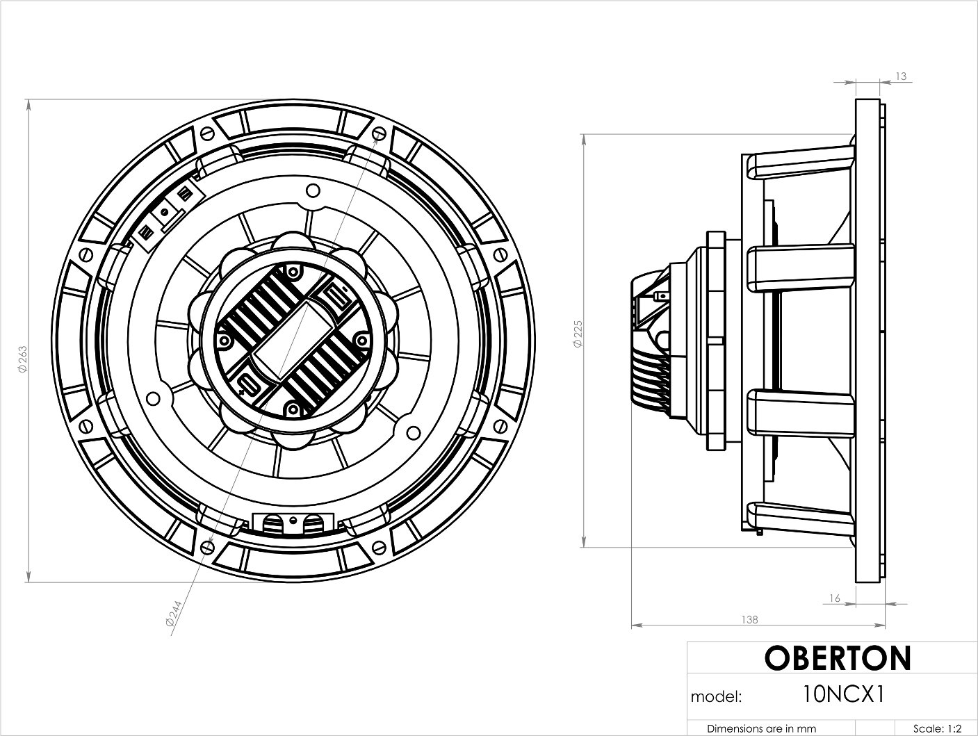 Oberton 10NCX1