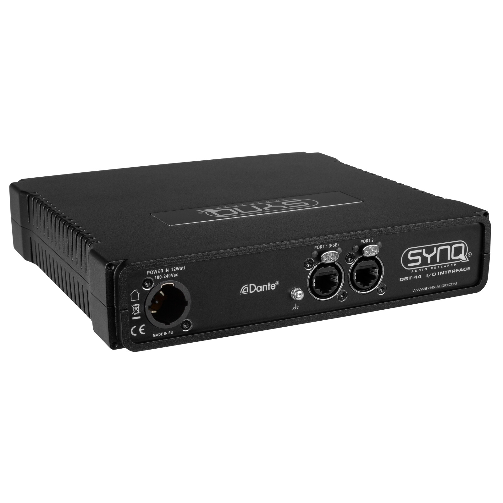 Synq DBT-44 Analog-/Dante-Netzwerk-Audio-Bridge