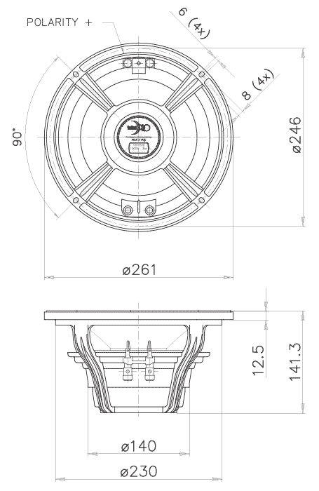 Faital PRO 10FH500 Faital PRO 10FH500