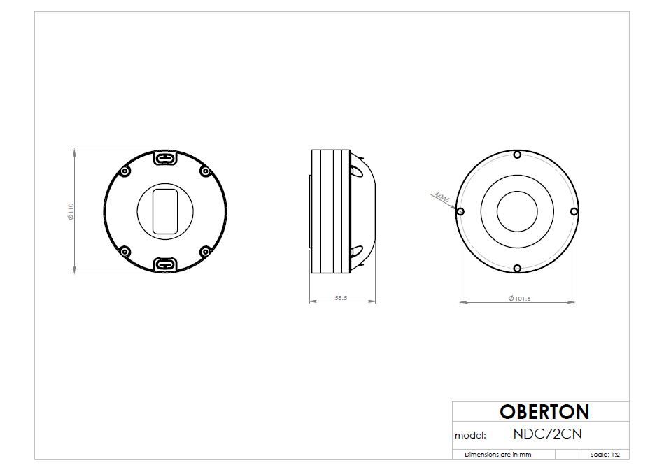 Oberton NDC72CN