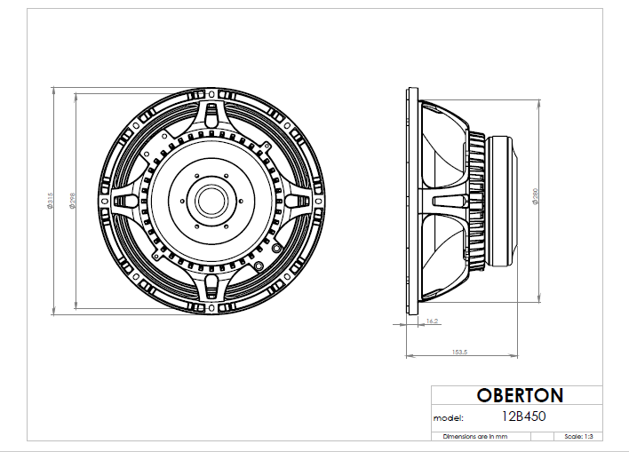 Oberton 12B450 Oberton 12B450