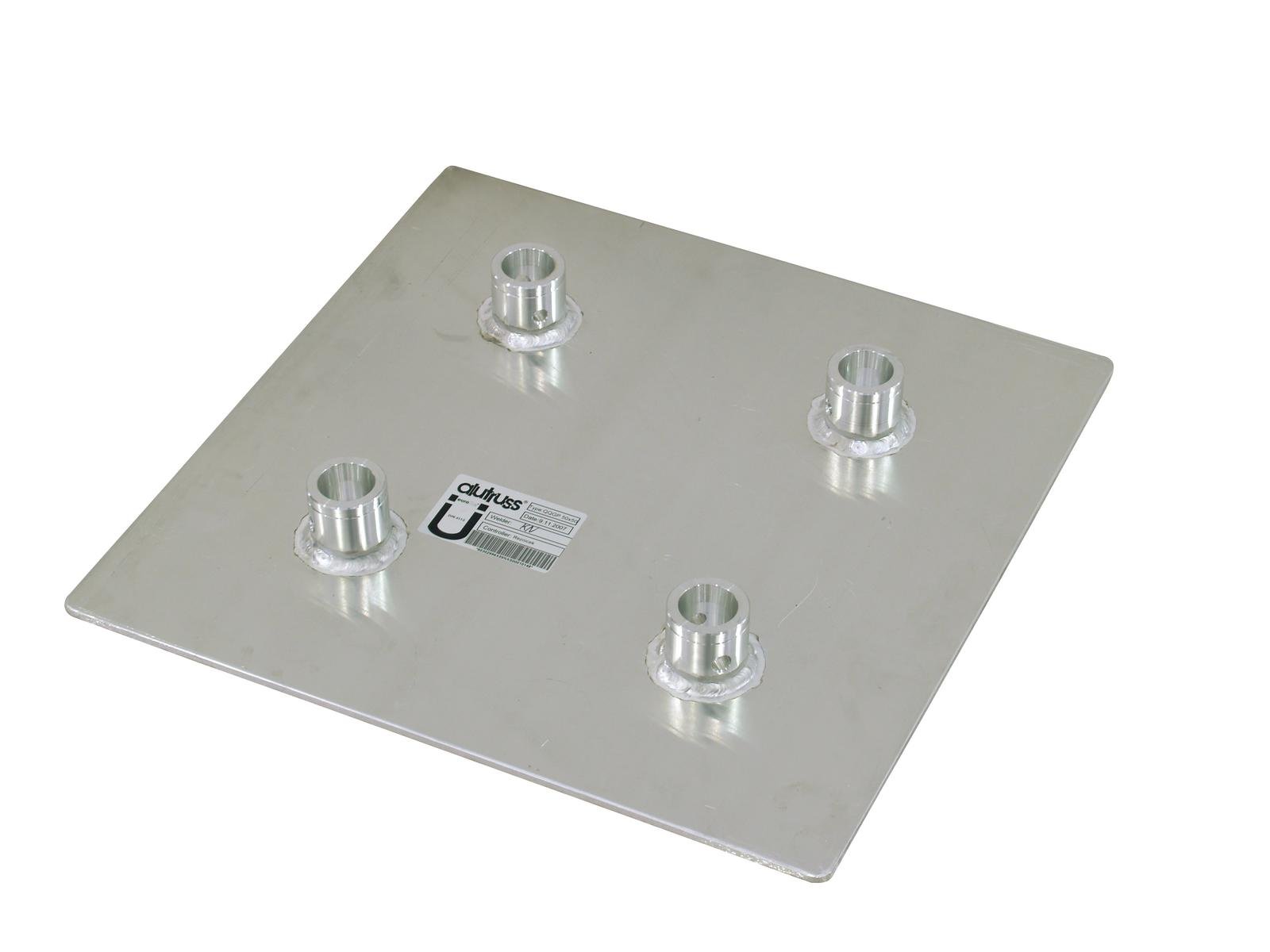 ALUTRUSS QUADLOCK Endplatte QQGP 50cm x 50cm-1