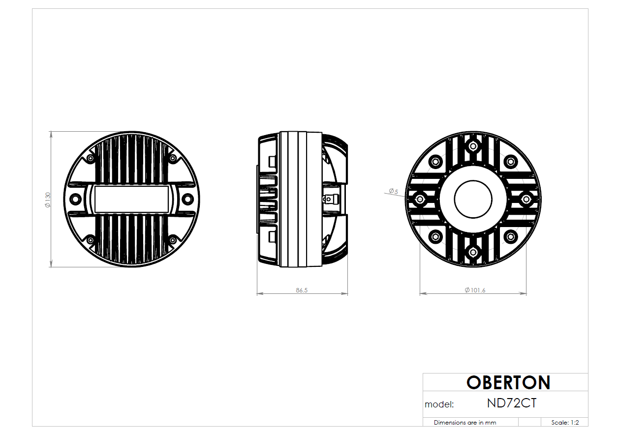 Oberton ND72CT Oberton ND72CT