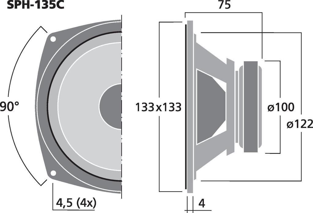 Monacor SPH-135C