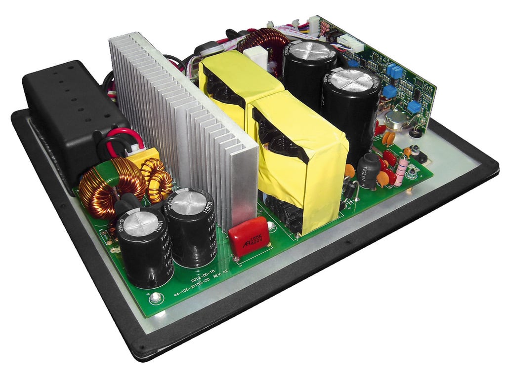MONACOR SAM-500D Subwoofer-Aktiv-Modul MONACOR SAM-500D Subwoofer-Aktiv-Modul