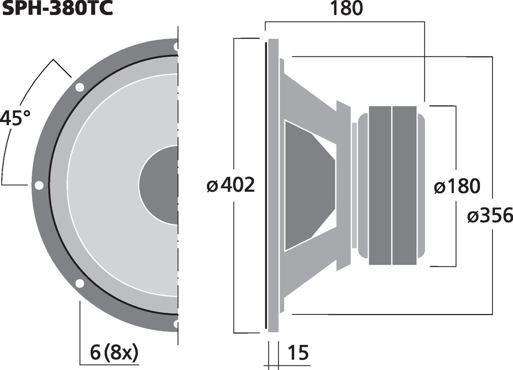 Monacor SPH-380TC