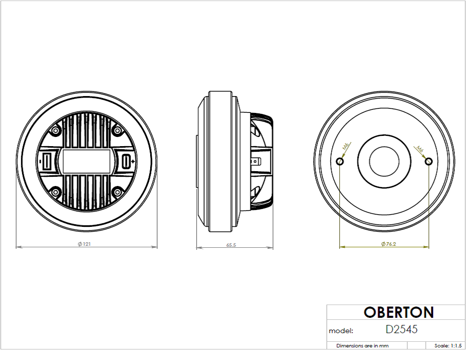 Oberton D2545