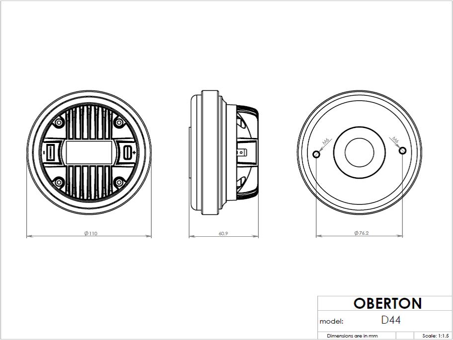 Oberton D44 Oberton D44