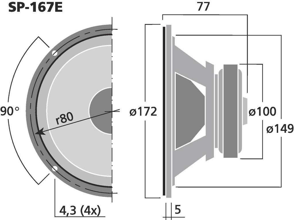 Monacor SP-167E