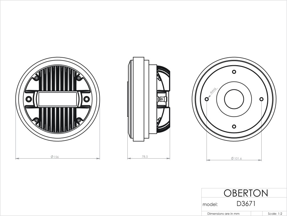 Oberton D3671