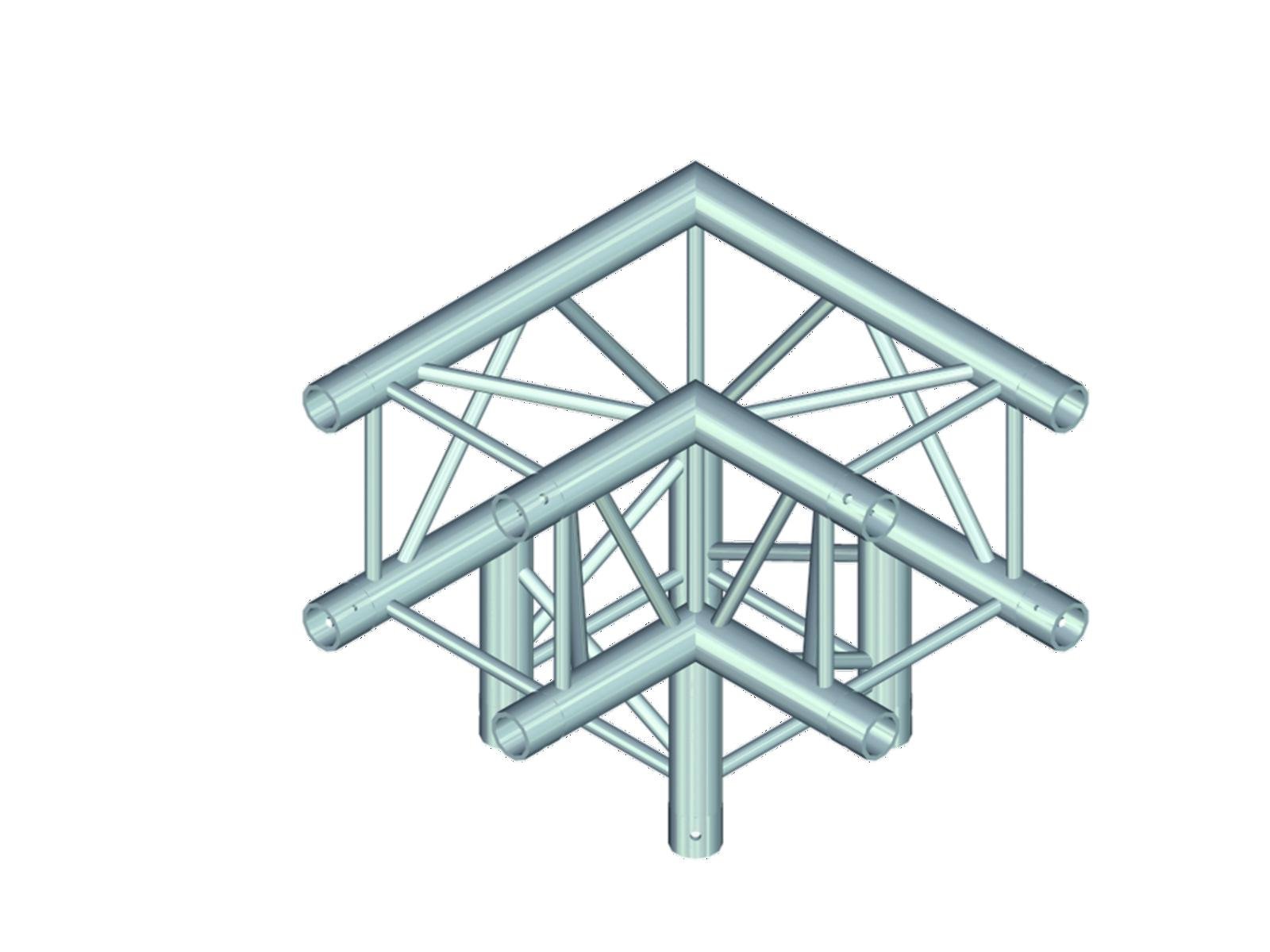 ALUTRUSS QUADLOCK QL-ET34 C-30 3-Wege-Ecke 90 ALUTRUSS QUADLOCK QL-ET34 C-30 3-Wege-Ecke 90