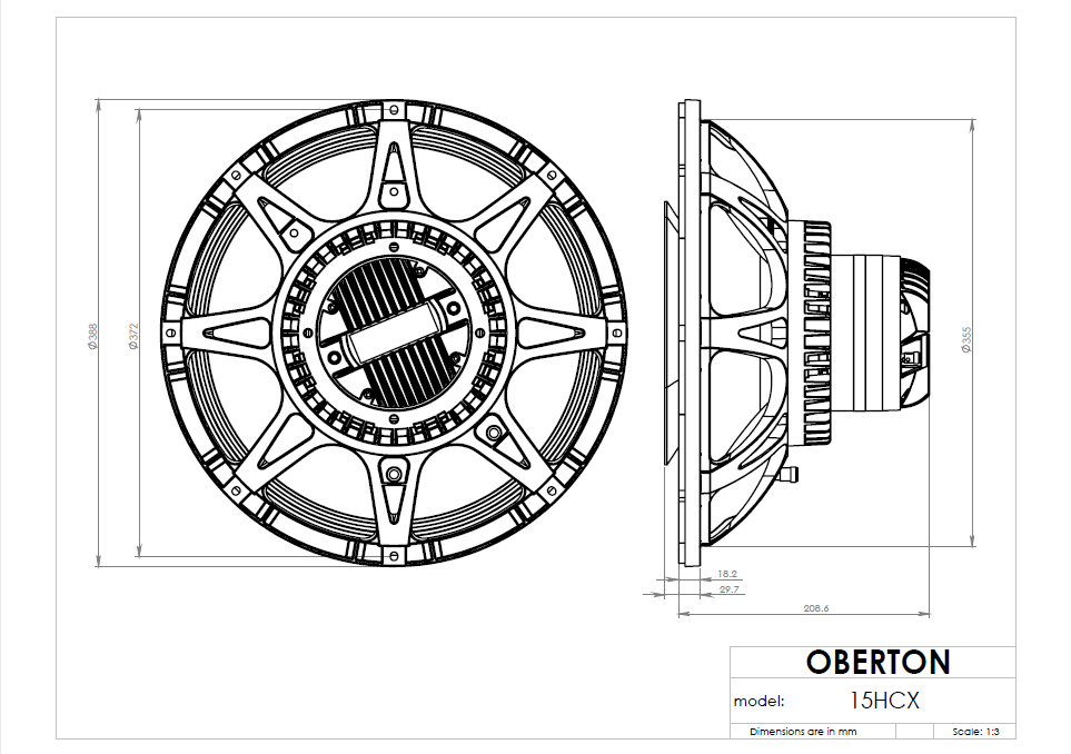 Oberton 15HCX