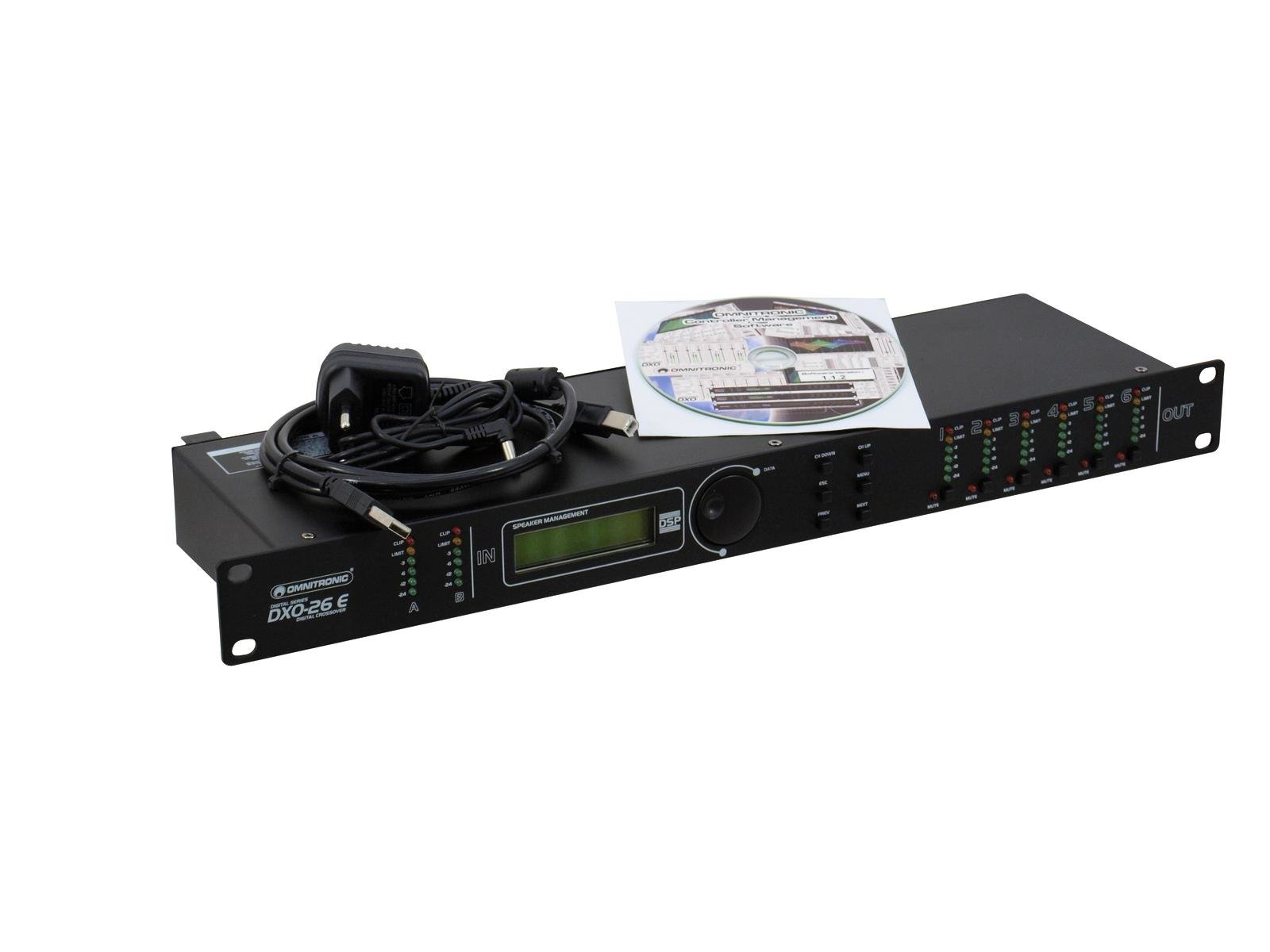 OMNITRONIC DXO-26E Digitaler Controller OMNITRONIC DXO-26E Digitaler Controller