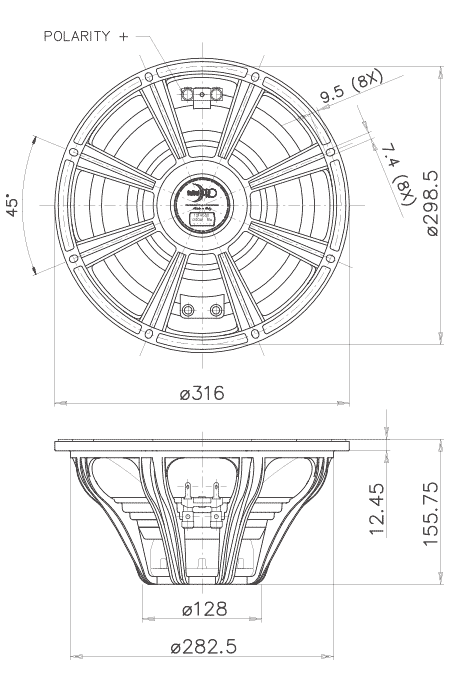 Faital PRO 12FH520 Faital PRO 12FH520