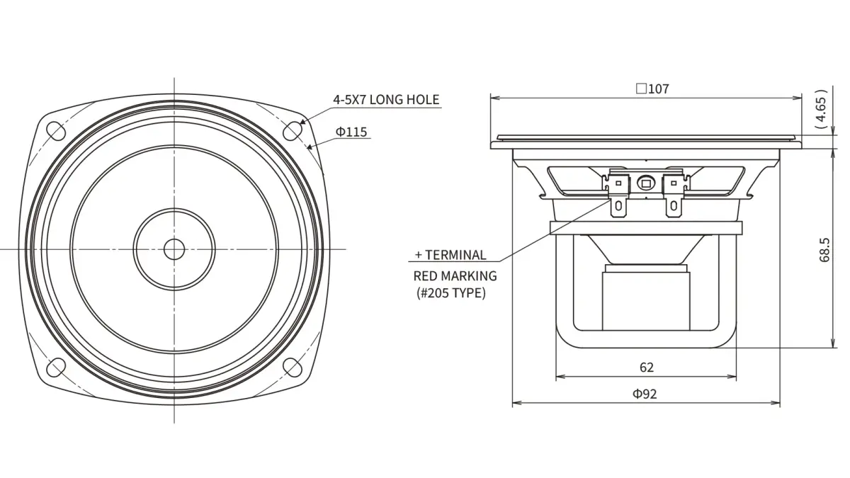 FE103A-VB von Fostex Speakers
