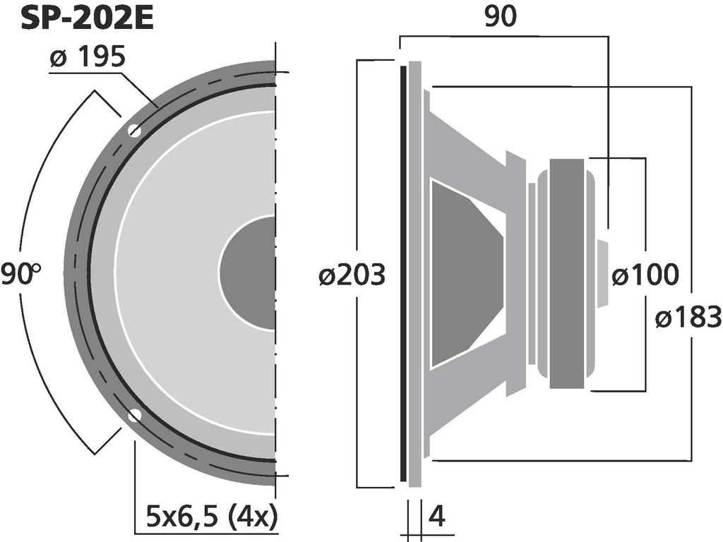 Monacor SP-202E