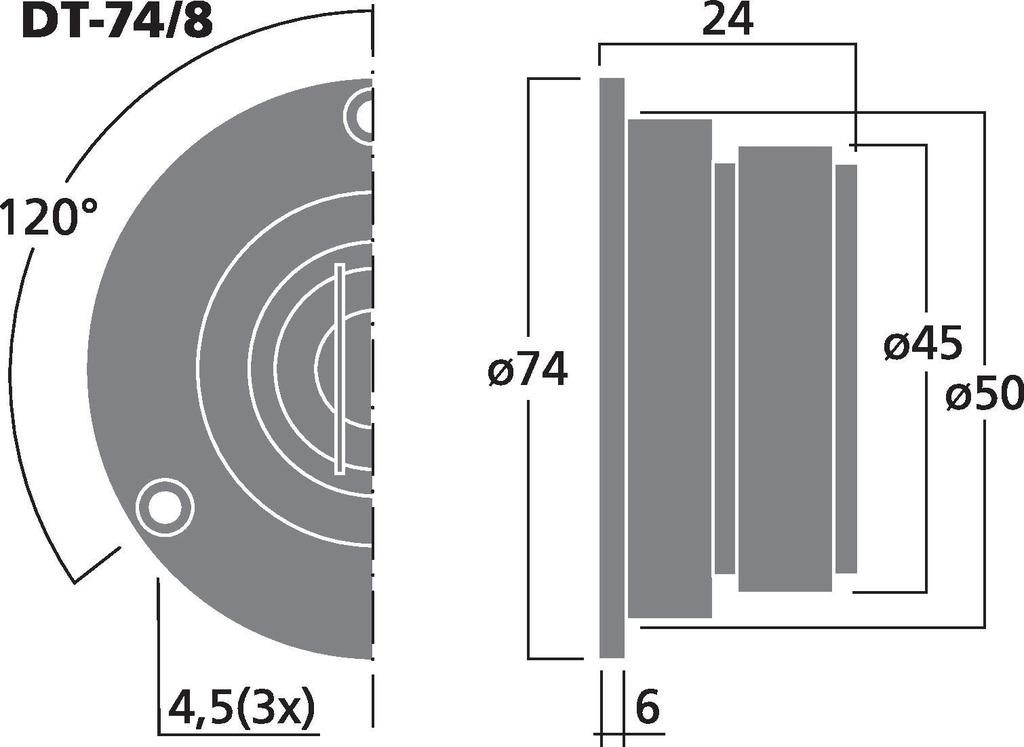 Monacor DT-74