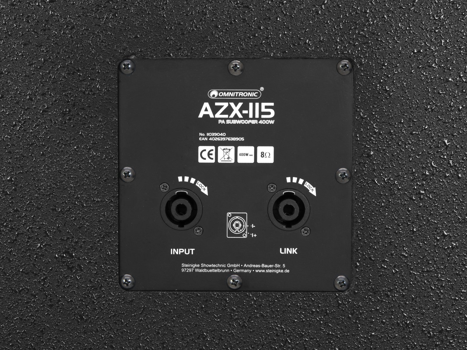 OMNITRONIC AZX-115  OMNITRONIC AZX-115