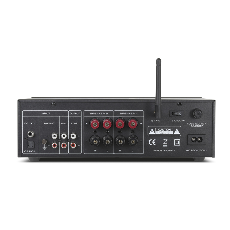 Dynavox VT-90 Stereo Kompakt-Verstärker mit Phono-Eingang und BT