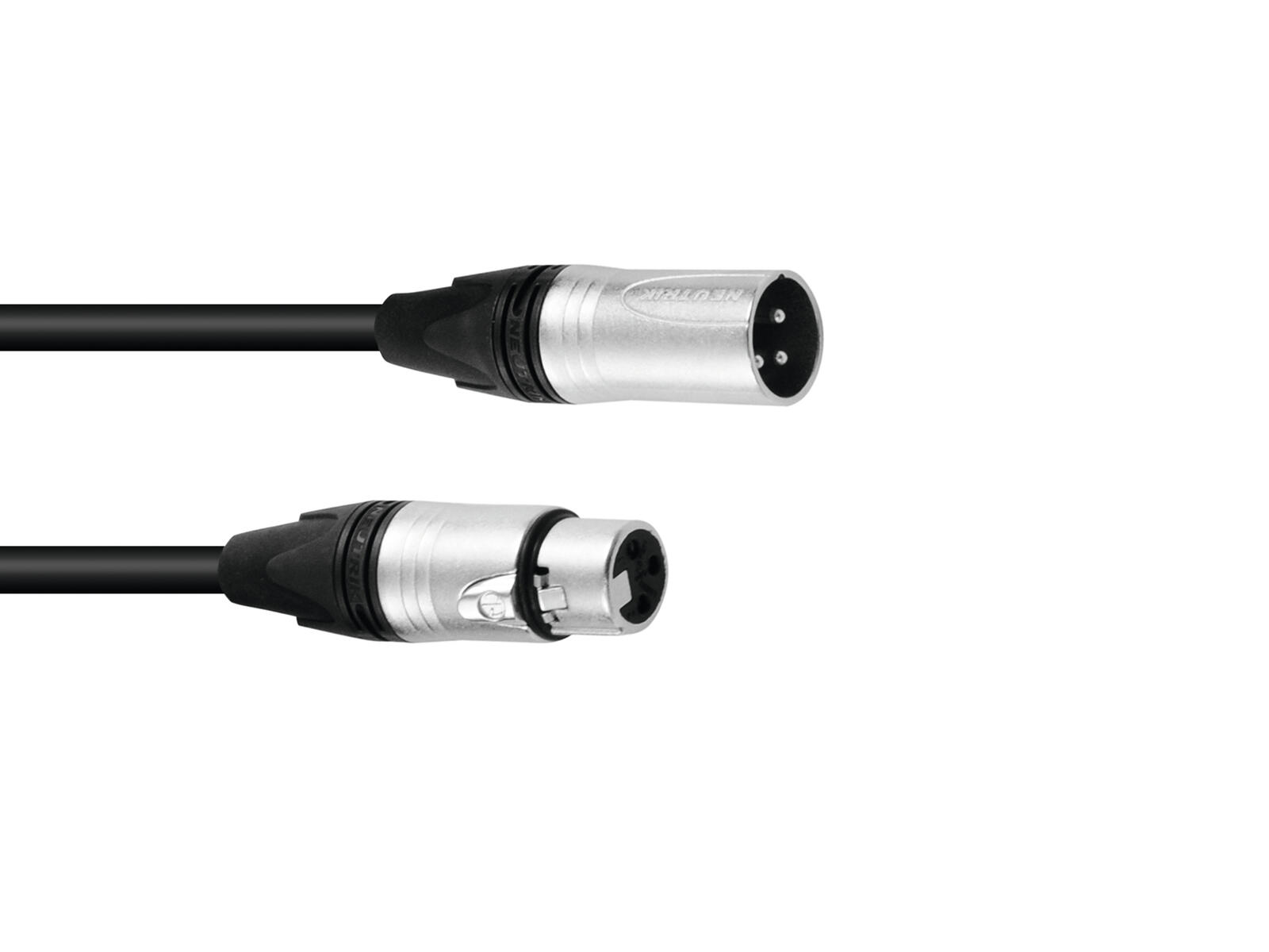 XLR-Audio-Kabel-3pol-NEUTRIK-schwarz von PSSO
