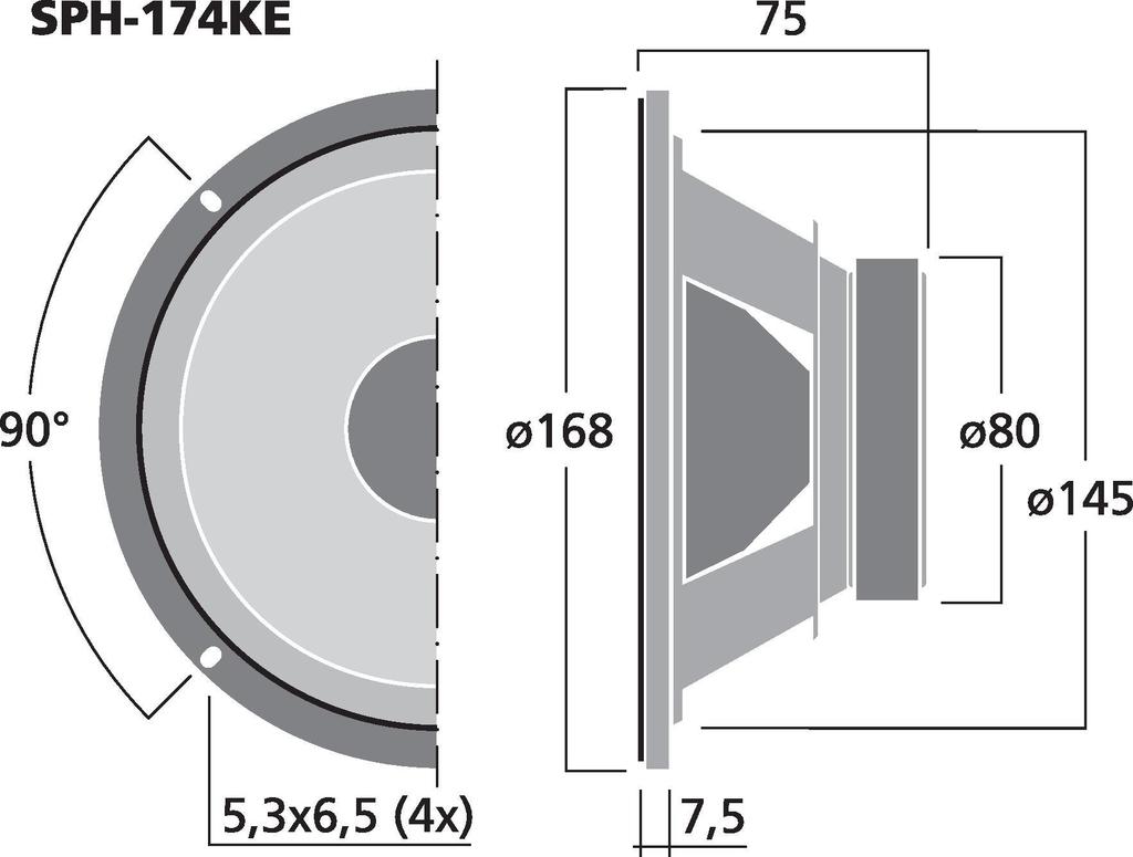 Monacor SPH-174KE