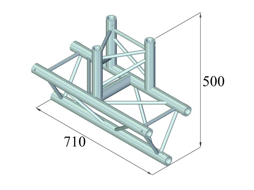 ALUTRUSS TRILOCK 6082AT-38 3-Weg-T-Stck-2