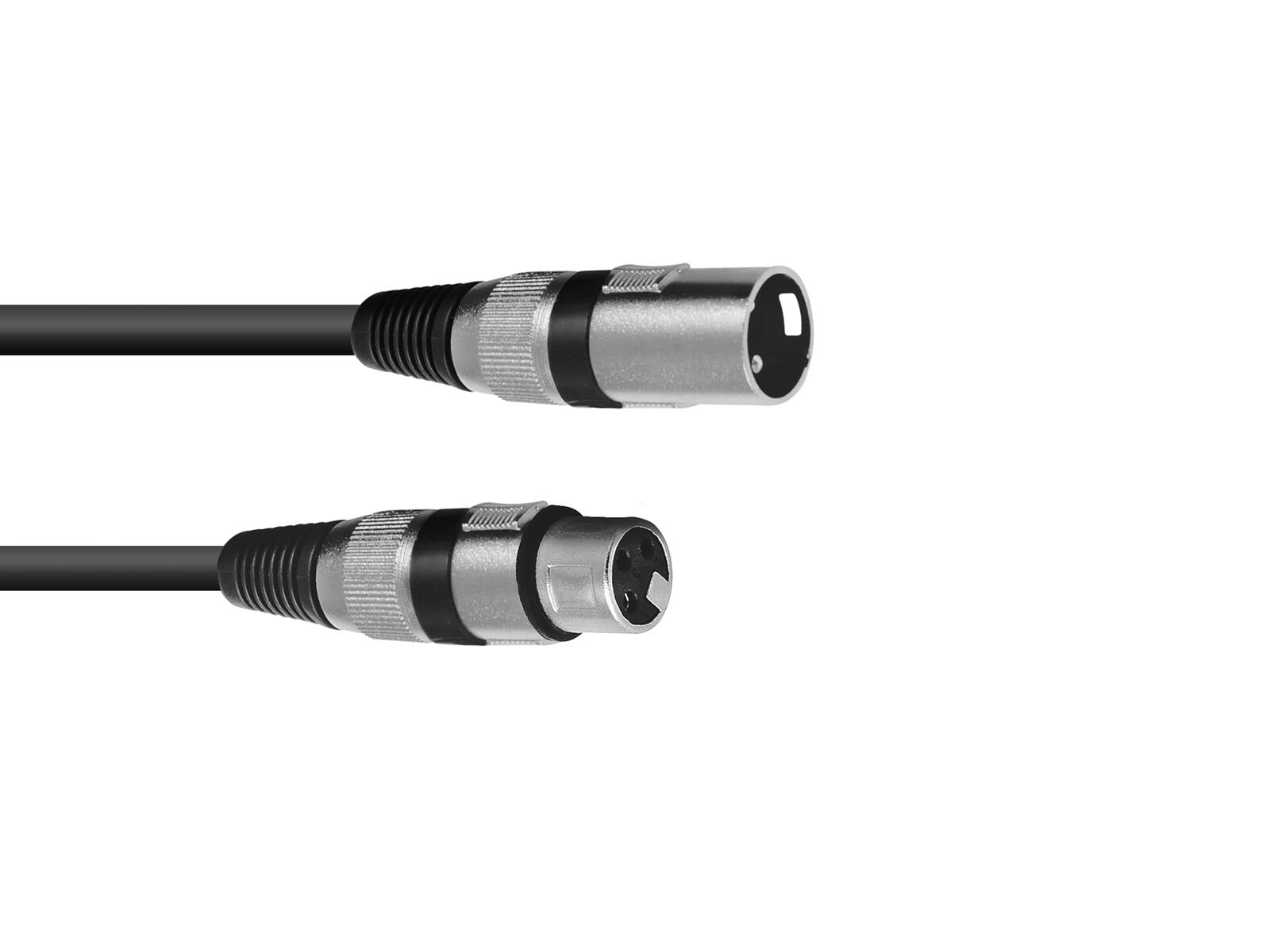 XLR-Audio-Kabel-3pol-schwarz von OMNITRONIC
