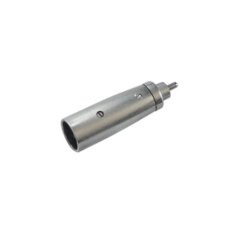 Adapter XLR Stecker auf Cinch Stecker BLANKO Adapter XLR Stecker auf Cinch Stecker BLANKO