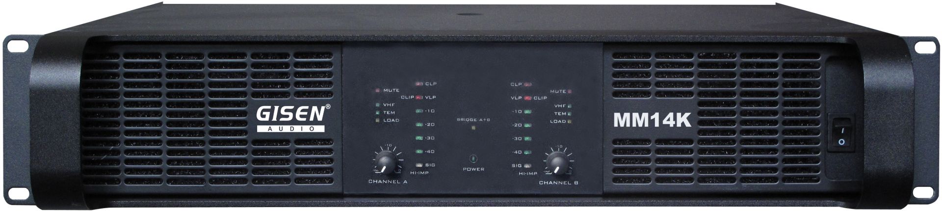 GISEN Audio MM14K 2-Kanal Class-TD Endstufe