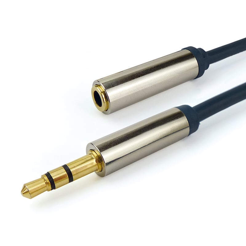 Blanko 3,5mm Klinken-Verlängerungskabel Blanko 3,5mm Klinken-Verlängerungskabel