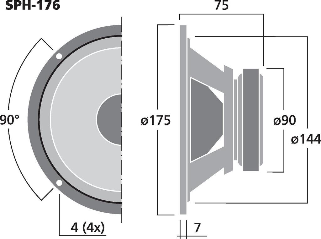 Monacor SPH-176