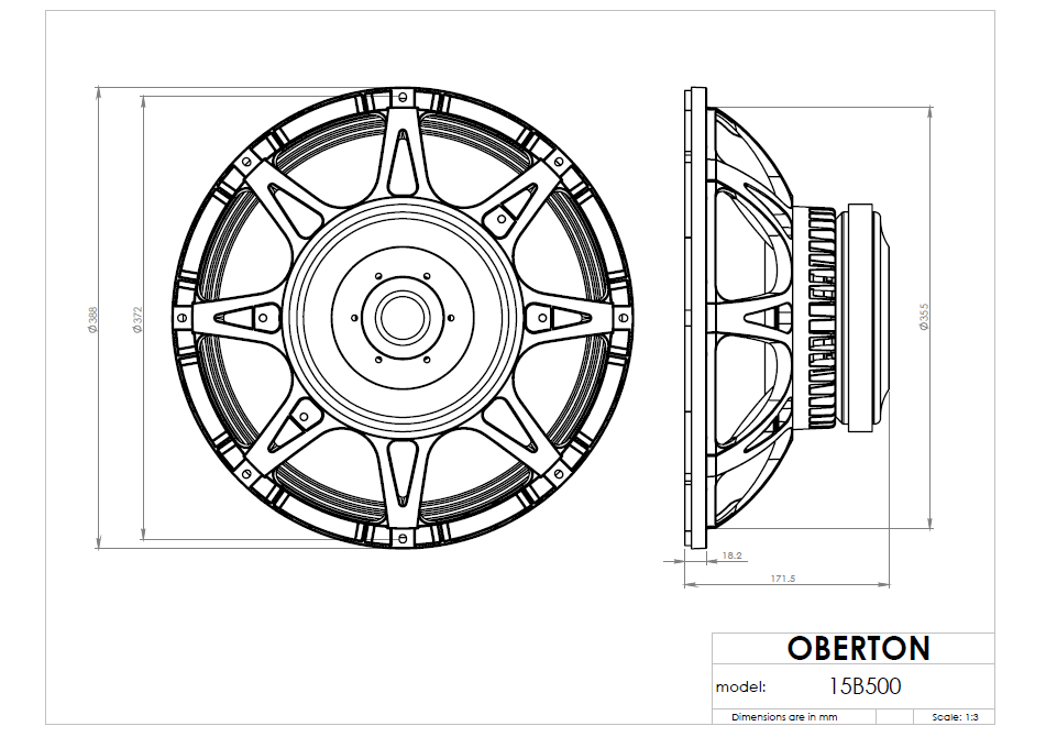 Oberton 15B500