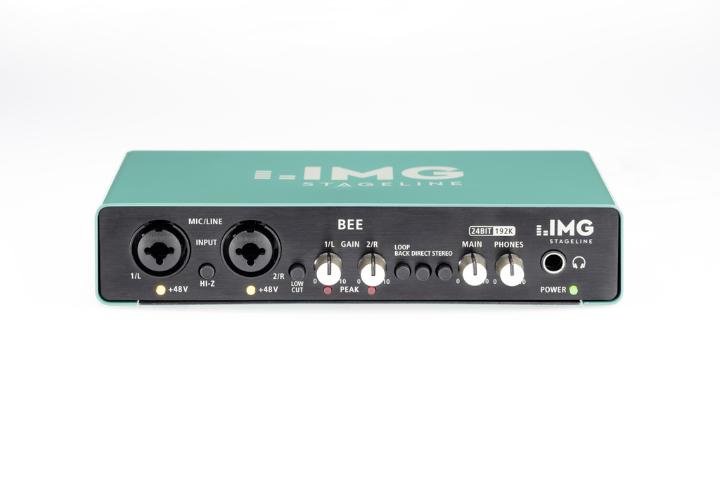 Monacor BEE USB-Audio-Interface 192 kHz