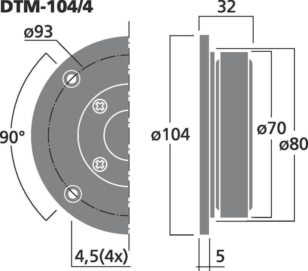 Monacor DTM-104 Monacor DTM-104