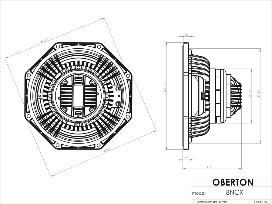 Oberton 8NCX