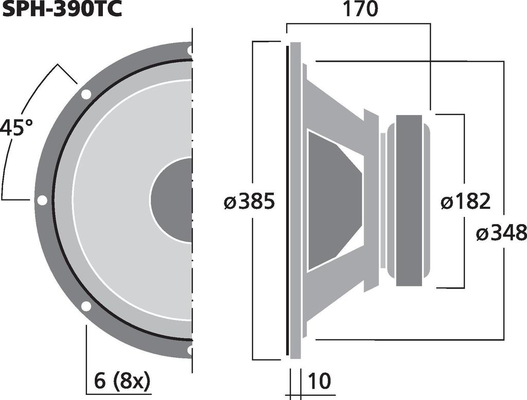 Monacor SPH-390TC