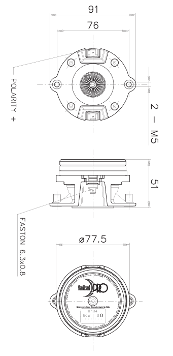 Faital PRO HF104