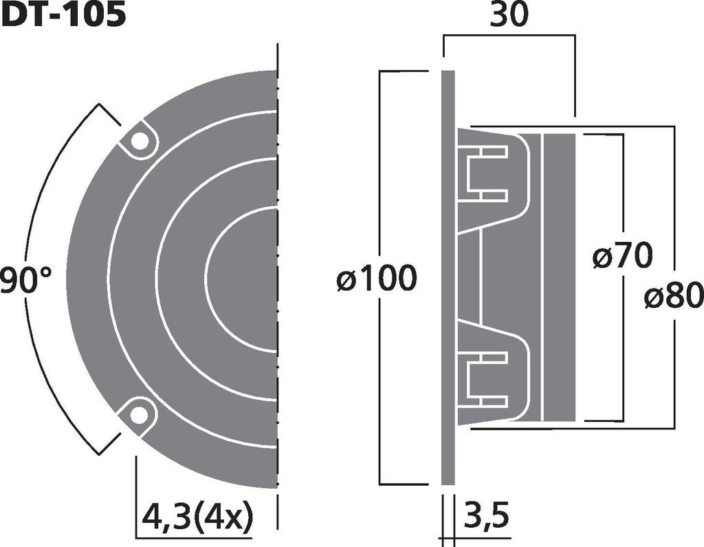 Monacor DT-105