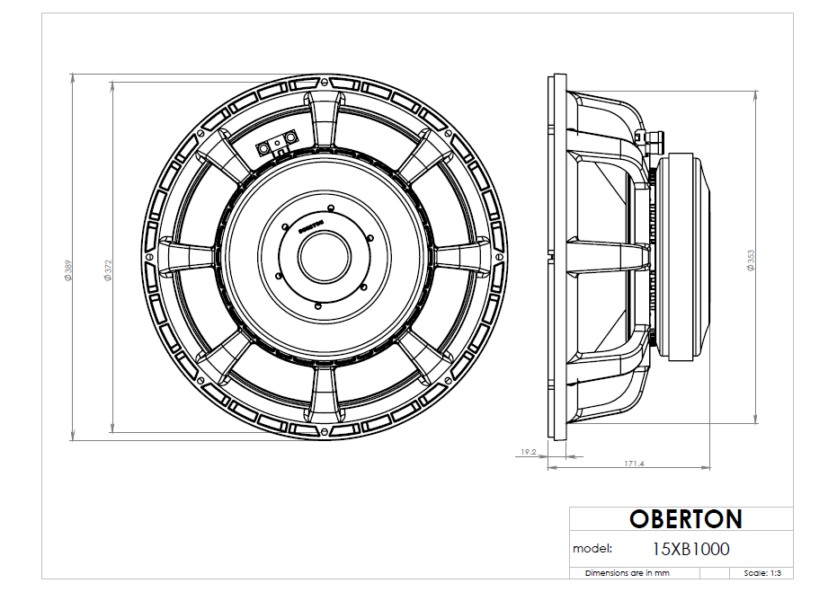 Oberton 15XB1000