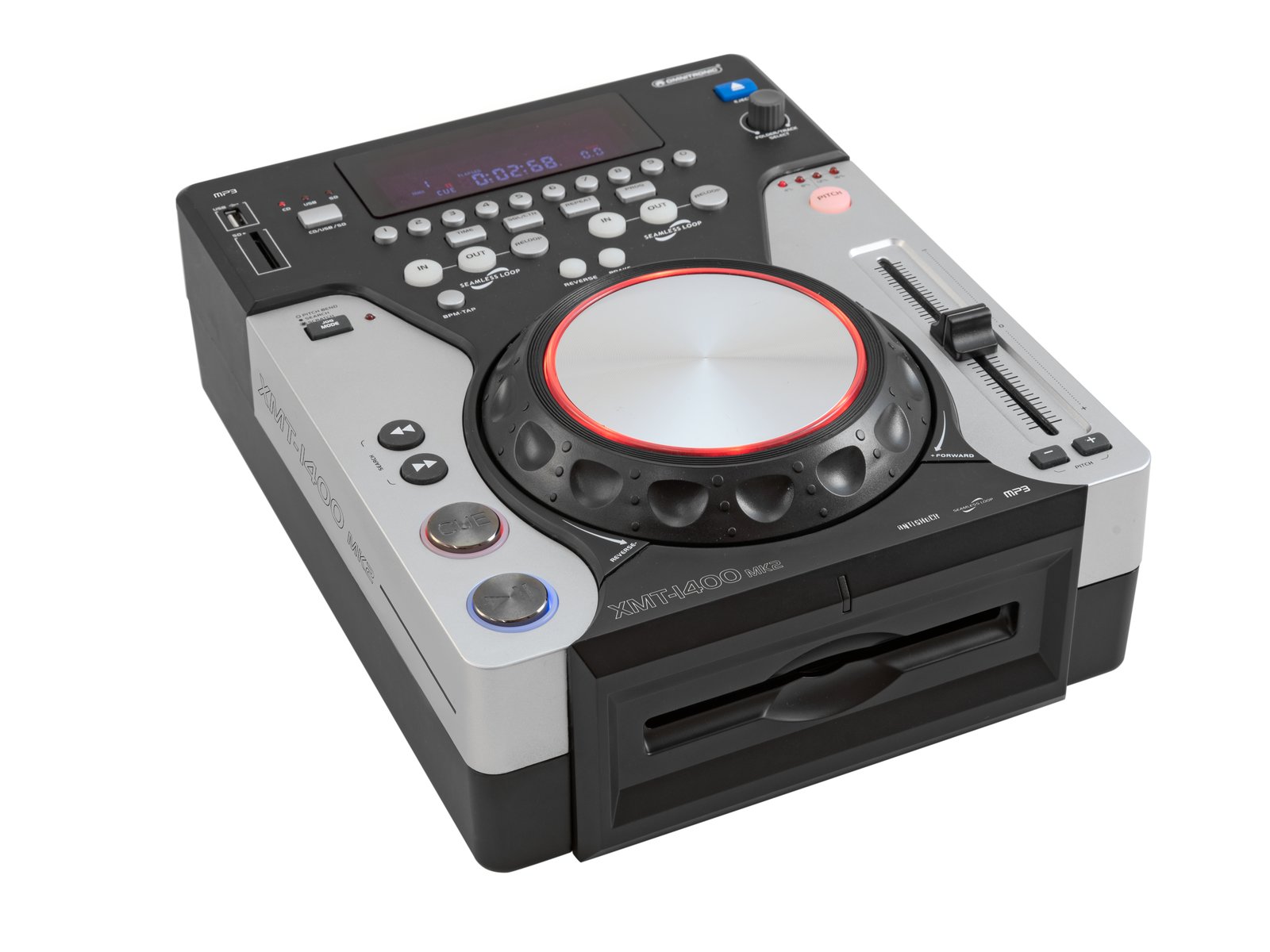 OMNITRONIC XMT-1400 MK2 Tabletop-CD-Player OMNITRONIC XMT-1400 MK2 Tabletop-CD-Player