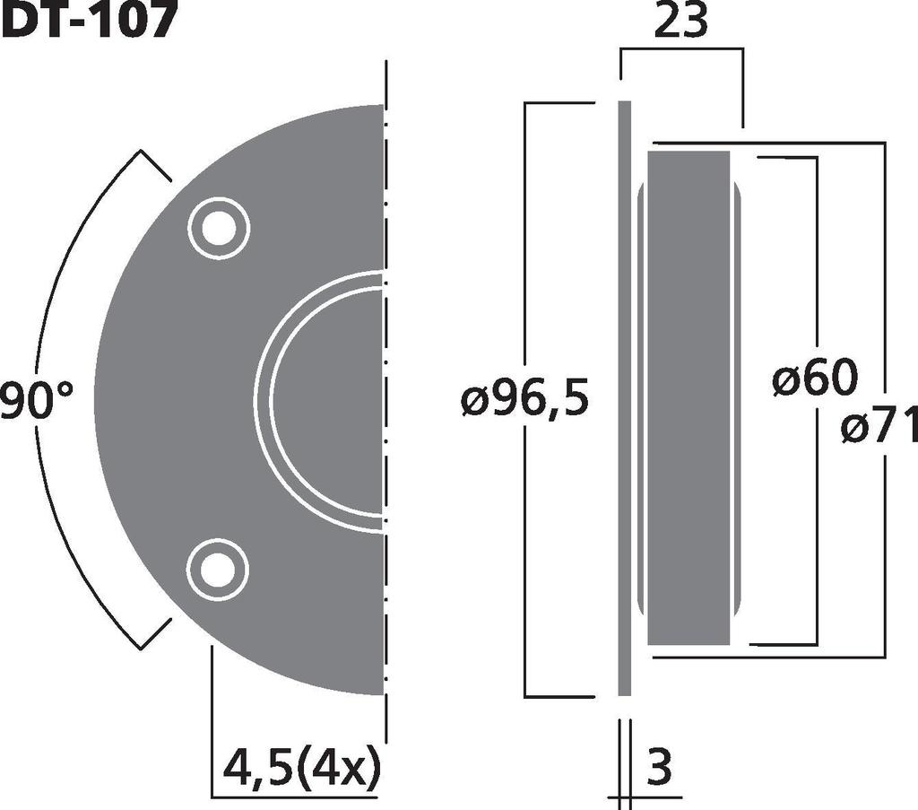 Monacor DT-107