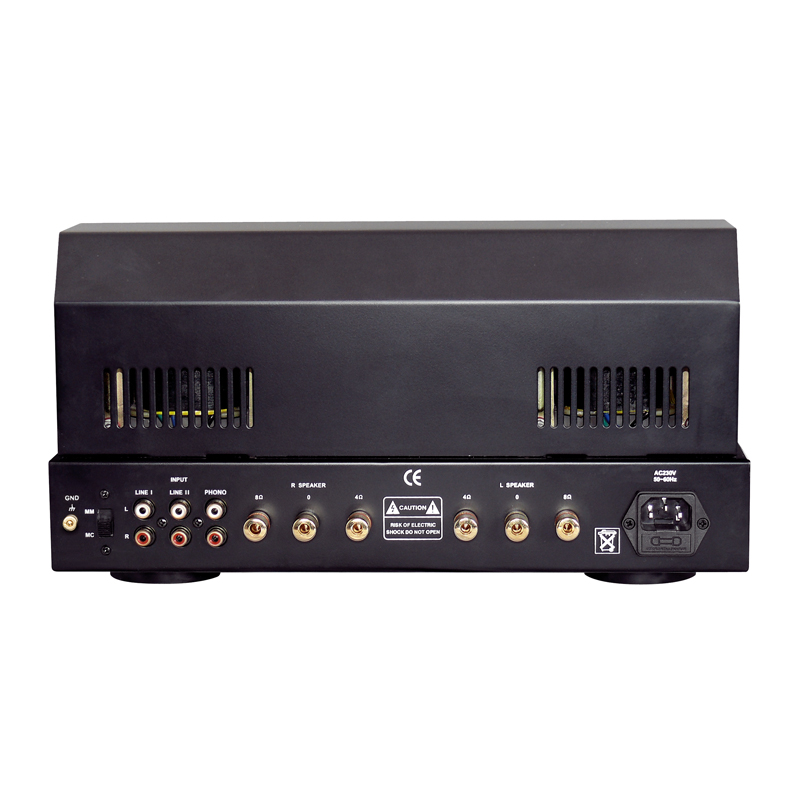 Dynavox VR-70E II Phono Stereo-Röhrenvollverstärker schwarz