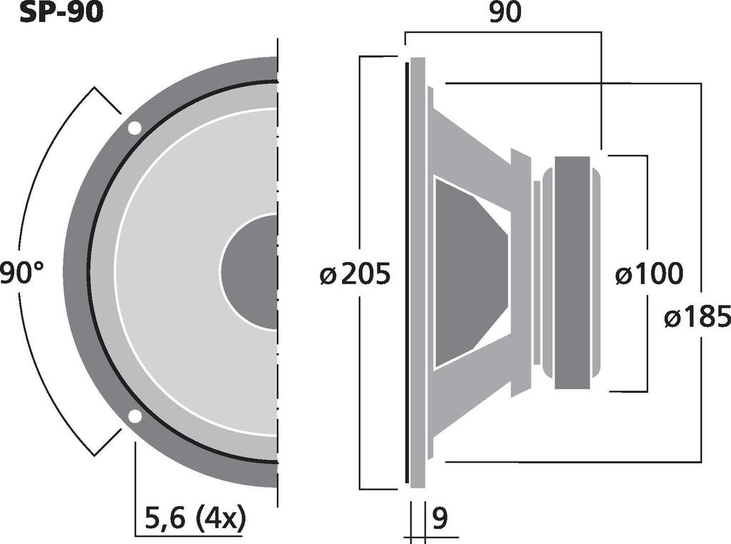 Monacor SP-90