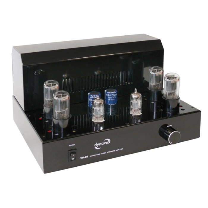 Dynavox VR-20 Stereo Röhrenvollverstärker schwarz Dynavox VR-20 Stereo Röhrenvollverstärker schwarz